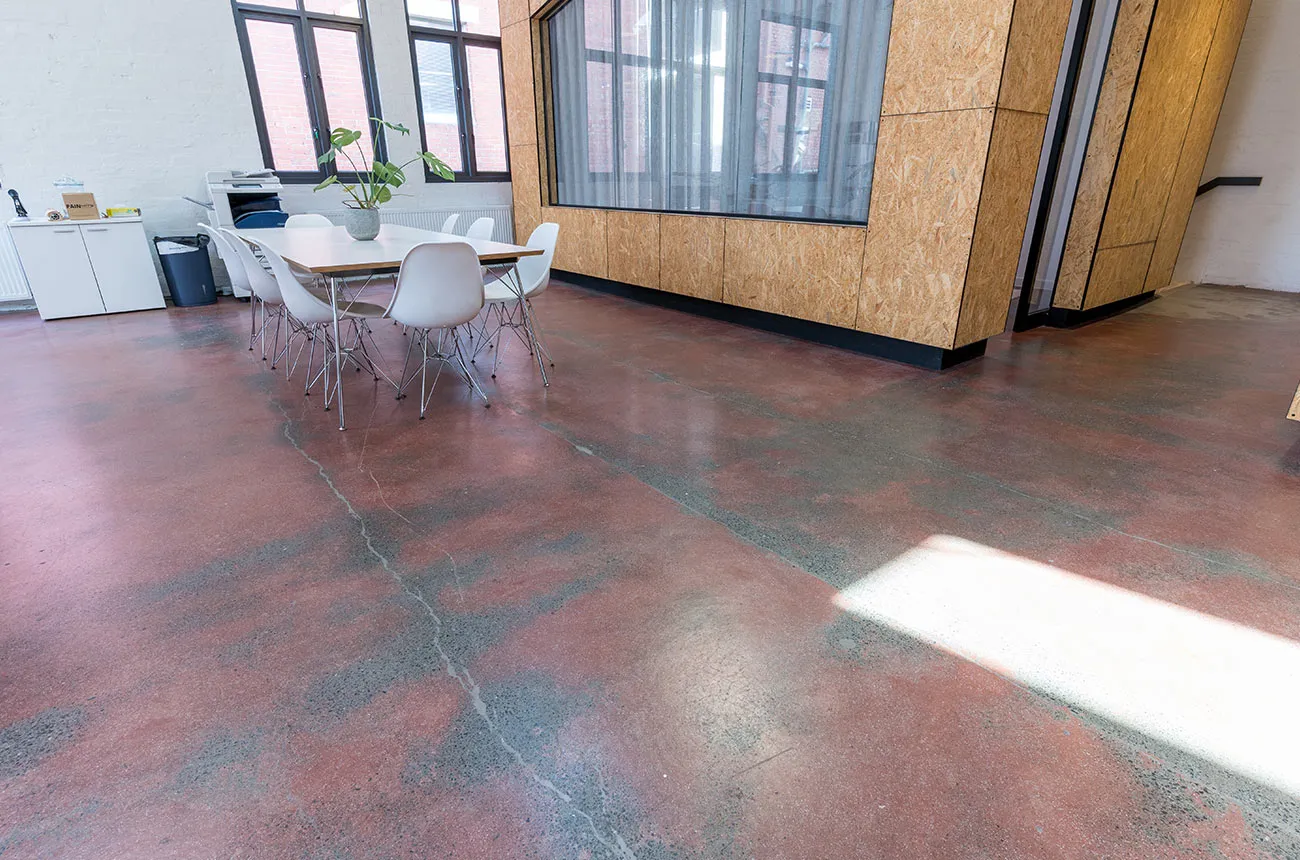 Concrete Grind & Seal - Matte finish